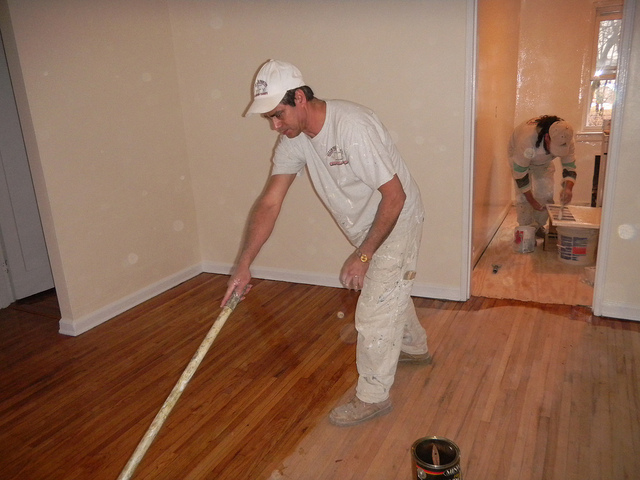 Staining Hardwood Floors